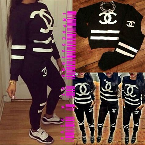 replica chanel jogging suits|chanel bodysuit.